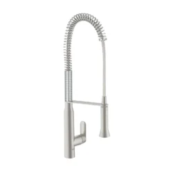 Grohe K7 Professional Mono Sink Mixer With Flexible Pull Out Spray - Chrome 8 Grohe K7 Professional Mono Sink Mixer With Flexible Pull Out Spray - Chrome -Vado Shop 0006837 k7 professional 32950dco brushed steel tap