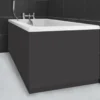 Harbour Dark Oak Vinyl Wrap Bath End Panel