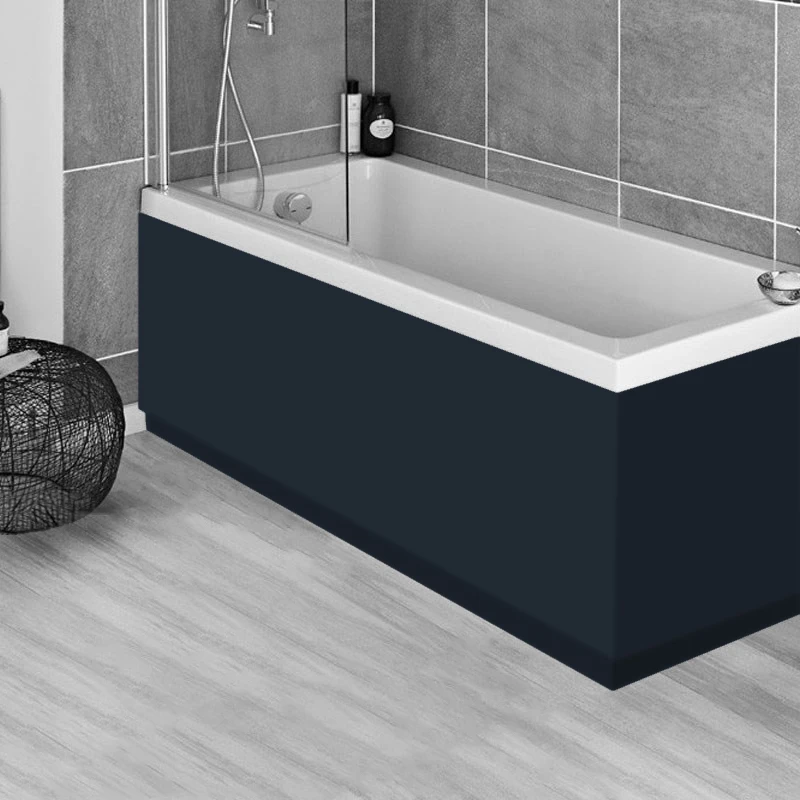 Harbour Indigo Blue 1800mm Vinyl Wrap Bath Panel 2 Harbour Indigo Blue 1800mm Vinyl Wrap Bath Panel - Image 2