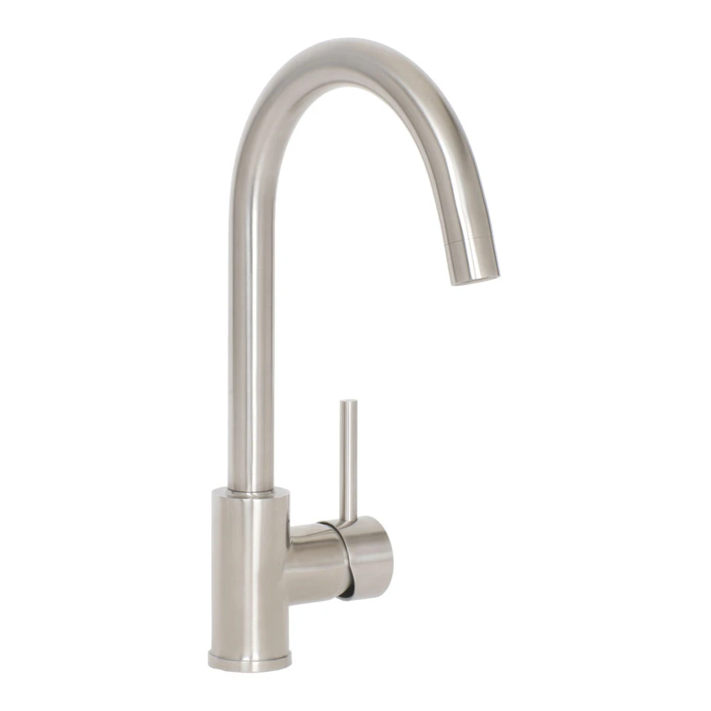 TW Alva Stainless Steel Kitchen Sink Mixer Tap 2 TW Alva Stainless Steel Kitchen Sink Mixer Tap - Image 2