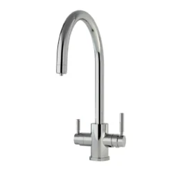 Perrin & Rowe Phoenix C Spout 3-in-1 Instant Hot Water Mixer Tap - Pewter -Vado Shop 1912 cp cutout