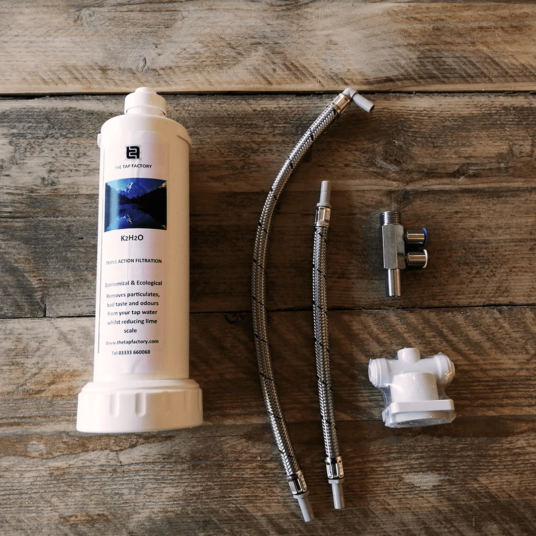 Vellamo Hero Polished Chrome Mono Kitchen Mixer And Complete Filter Kit 2 Vellamo Hero Polished Chrome Mono Kitchen Mixer And Complete Filter Kit - Image 2