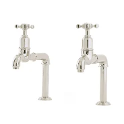 Perrin & Rowe Mayan Crosshead Deck Mounted Bibcocks (Pair) - Chrome 10 Perrin & Rowe Mayan Crosshead Deck Mounted Bibcocks (Pair) - Chrome -Vado Shop 4338 product 2