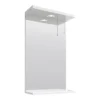 Vellamo Alpine 450mm Illuminated Mirror With Built-In Shelf