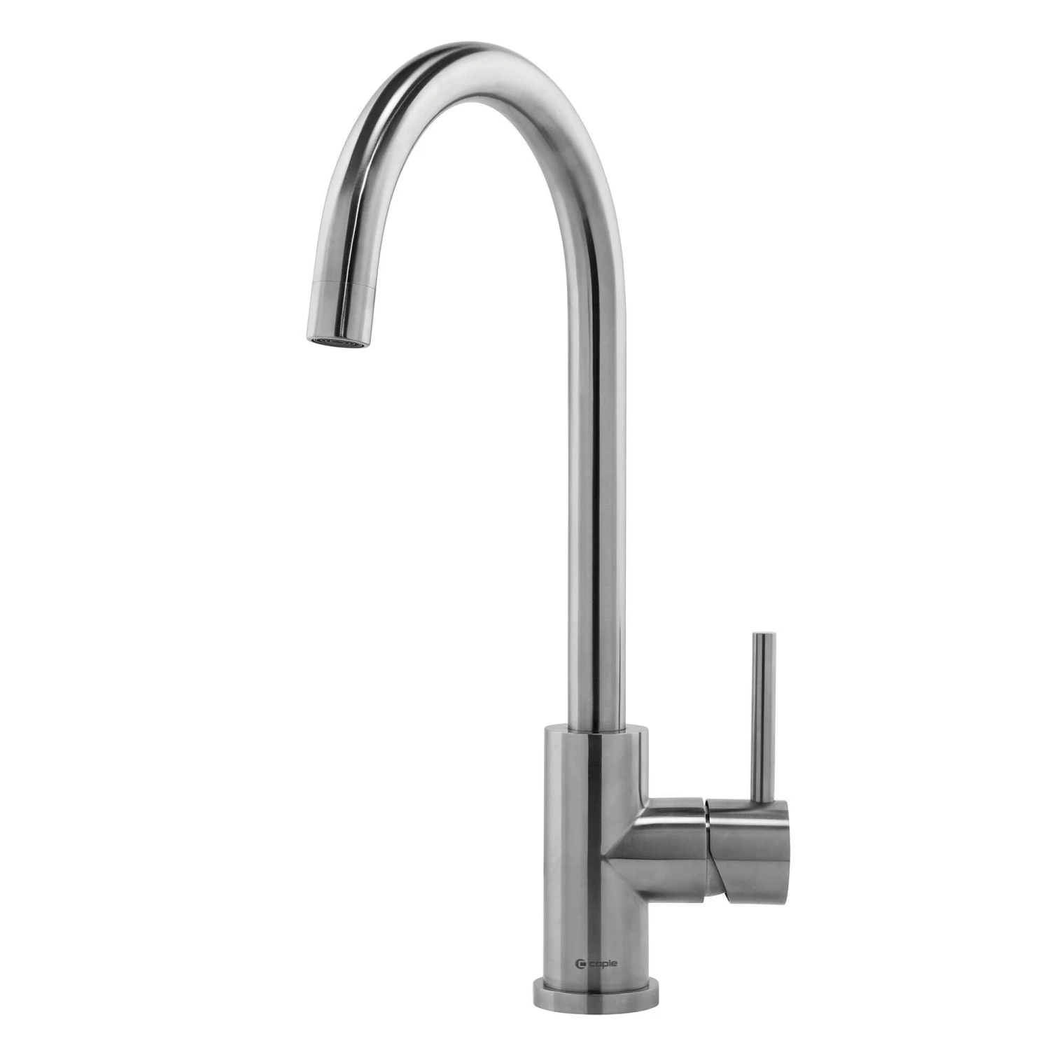 Caple Aspen Single Lever Mono Kitchen Mixer - Stainless Steel 1 Caple Aspen Single Lever Mono Kitchen Mixer - Stainless Steel