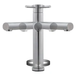 Caple Atlanta Single Lever Mono Kitchen Mixer - Stainless Steel -Vado Shop atl ss swivel