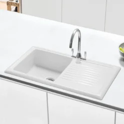 Caple Avel Twin Lever Mono Kitchen Mixer - Chrome -Vado Shop ave4 ch lifestyle 1