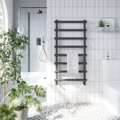 Brenton Balsley Polished Chrome Designer Ladder Towel Rail - 1750 X 600mm -Vado Shop balsley 1150 600 anthracite updated lifestyle scaled