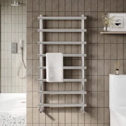 Brenton Balsley Polished Chrome Designer Ladder Towel Rail - 1750 X 600mm