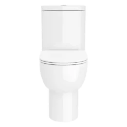 Harbour Serenity Rimless Close Coupled Closed Back Toilet With Wrap Over Soft Close Seat 19 Harbour Serenity Rimless Close Coupled Closed Back Toilet With Wrap Over Soft Close Seat -Vado Shop belini close coupled back to wall toilet slim seat cutout2