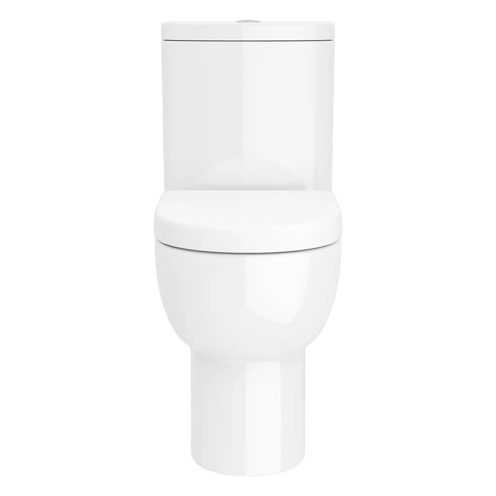 Harbour Serenity Rimless Close Coupled Closed Back Toilet With Wrap Over Soft Close Seat 6 Harbour Serenity Rimless Close Coupled Closed Back Toilet With Wrap Over Soft Close Seat - Image 6