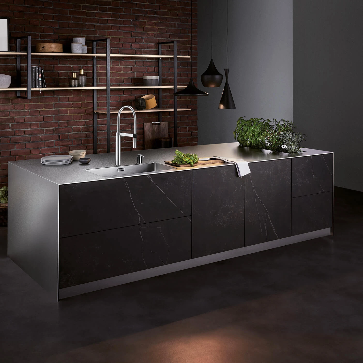 Blanco Culina-S Duo Pull Out Chrome Mono Kitchen Mixer Tap 4 Blanco Culina-S Duo Pull Out Chrome Mono Kitchen Mixer Tap - Image 4