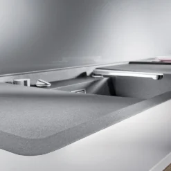 Blanco Eloscope-F II Chrome Retractable Mono Kitchen Mixer Tap 8 Blanco Eloscope-F II Chrome Retractable Mono Kitchen Mixer Tap -Vado Shop blanco eloscope retractable tap retracted lifestyle