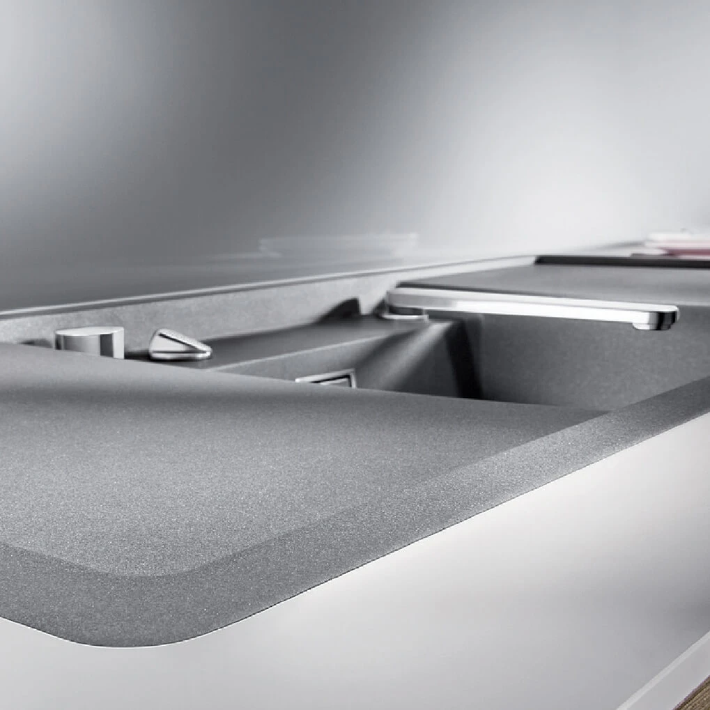 Blanco Eloscope-F II Chrome Retractable Mono Kitchen Mixer Tap 4 Blanco Eloscope-F II Chrome Retractable Mono Kitchen Mixer Tap - Image 4