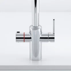 Blanco Tampera 3-in-1 Instant 100°C Boiling Water Mono Kitchen Mixer Tap - PVD Steel 17 Blanco Tampera 3-in-1 Instant 100°C Boiling Water Mono Kitchen Mixer Tap - PVD Steel -Vado Shop blanco tampera 3 in 1 hot water tap chrome lifestyle 8