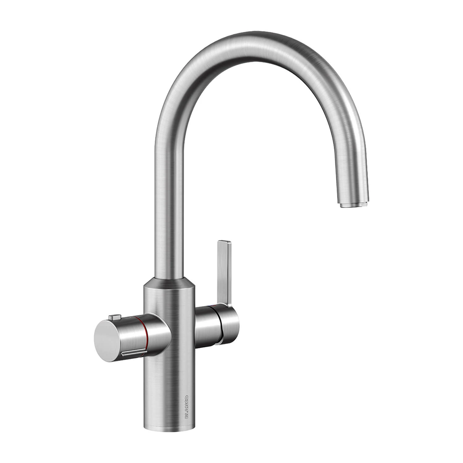 Blanco Tampera 3-in-1 Instant 100°C Boiling Water Mono Kitchen Mixer Tap - PVD Steel 1 Blanco Tampera 3-in-1 Instant 100°C Boiling Water Mono Kitchen Mixer Tap - PVD Steel