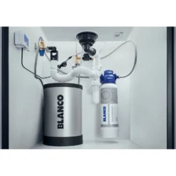 Blanco Tampera 3-in-1 Instant 100°C Boiling Water Mono Kitchen Mixer Tap - PVD Steel 18 Blanco Tampera 3-in-1 Instant 100°C Boiling Water Mono Kitchen Mixer Tap - PVD Steel -Vado Shop blanco tampera 3 in 1 hot water tap under sink 1