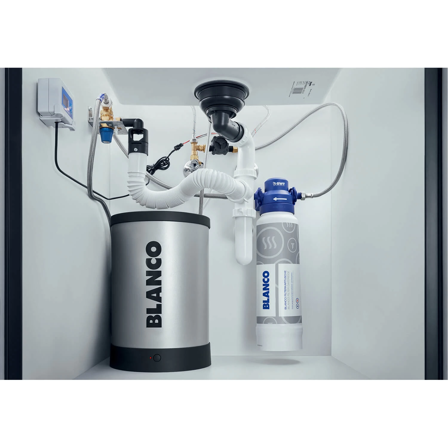 Blanco Tampera 3-in-1 Instant 100°C Boiling Water Mono Kitchen Mixer Tap - PVD Steel 9 Blanco Tampera 3-in-1 Instant 100°C Boiling Water Mono Kitchen Mixer Tap - PVD Steel - Image 9