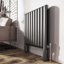 Brenton Saturnia Radiator Feet - Anthracite -Vado Shop brenton anthracite pair of radiator feet