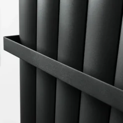 Brenton Magma 470mm Textured Matt Anthracite Towel Hanger