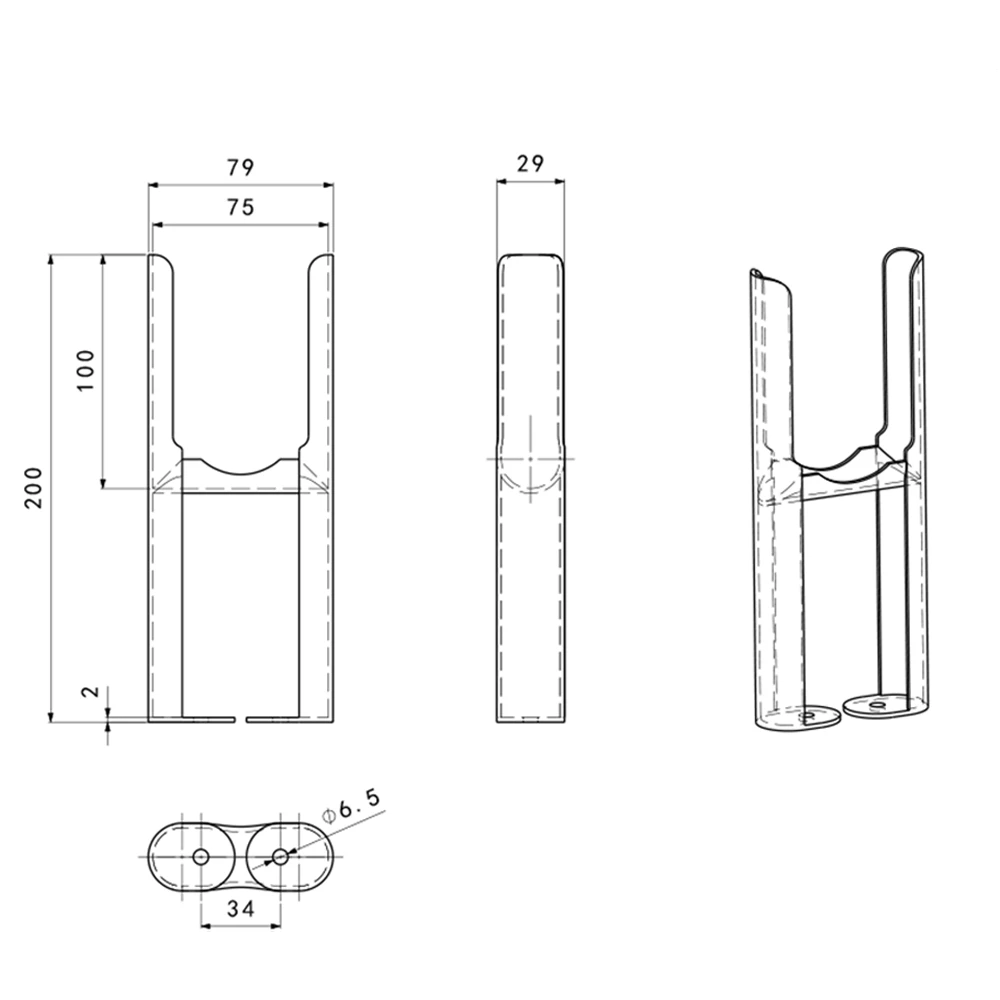 Brenton Olympus White Radiator Feet - 2 Column 2 Brenton Olympus White Radiator Feet - 2 Column - Image 2