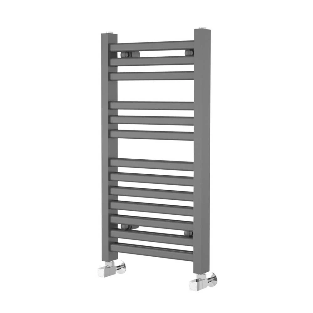 Brenton Pagosa Anthracite Heated Towel Rail - Double Layer Design - 800 X 400mm 3 Brenton Pagosa Anthracite Heated Towel Rail - Double Layer Design - 800 X 400mm - Image 3