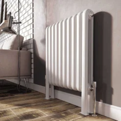 Brenton Saturnia Radiator Feet - Anthracite -Vado Shop brenton saturnia white column radiator with feet