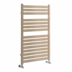 Brenton Suva Brown Metallic Heated Towel Rail - 1000 X 600mm -Vado Shop brenton suva brown metallic heated rail 1000x600mm