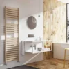 Brenton Suva Brown Metallic Heated Towel Rail - 1600 X 500mm