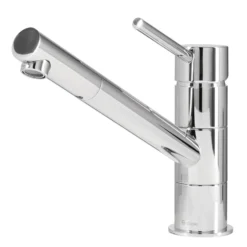Caple Brookline Single Lever Mono Kitchen Mixer With Adjustable Nozzle - Chrome