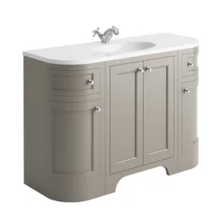 Butler & Rose Benedict 1200mm Floorstanding Vanity Unit & Basin - Spa Grey -Vado Shop brunswick 1200 unit dovetail grey