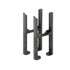 Butler & Rose Raw Metal Finish Radiator Feet For Designer 2 Column Radiators