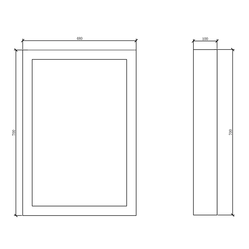 Butler & Rose Bath End Panel - 700mm - Matt Grey 5 Butler & Rose Bath End Panel - 700mm - Matt Grey - Image 5