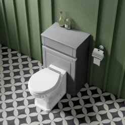 Butler & Rose Catherine Traditional Back To Wall Toilet (Excluding Seat) -Vado Shop butler and rose catherine traditional back to wall toilet lifestyle 3