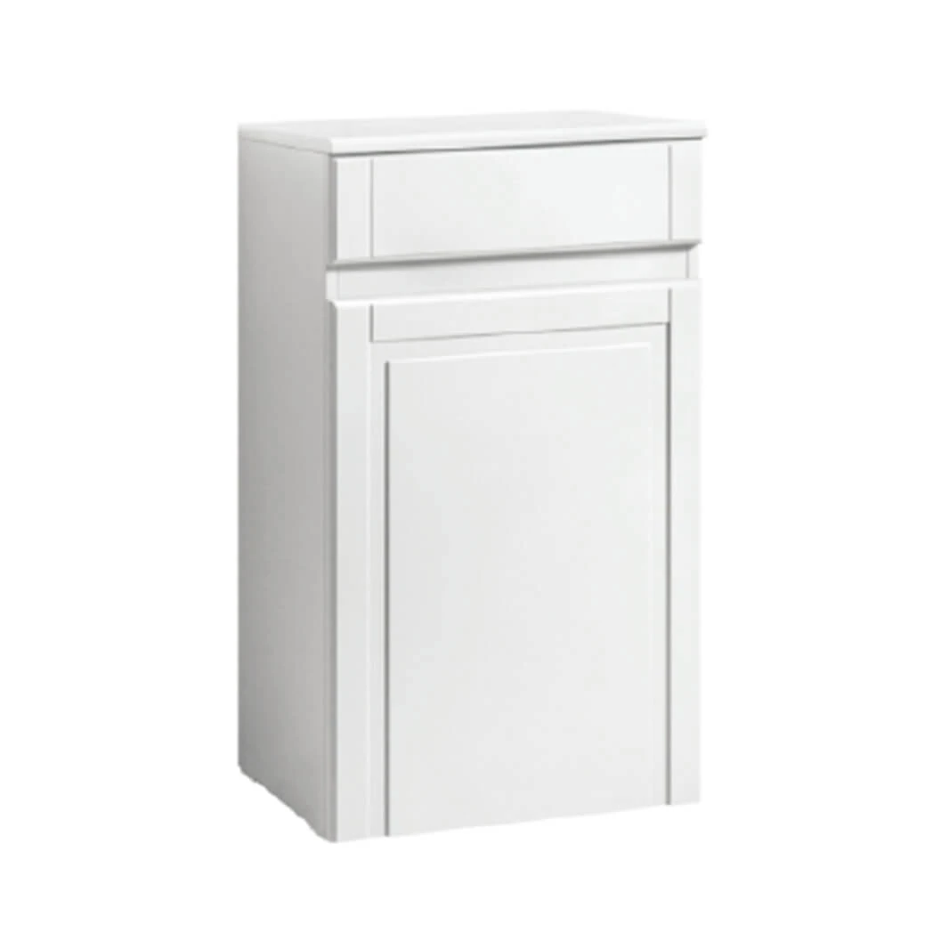 Butler & Rose Darcy 500mm Back To Wall Toilet Unit - Chalk White 4 Butler & Rose Darcy 500mm Back To Wall Toilet Unit - Chalk White - Image 4
