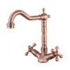 Butler & Rose Alba French Mono Kitchen Mixer - Antique Copper