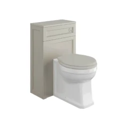 Butler & Rose 500mm Back To Wall Toilet Unit - Dovetail Grey -Vado Shop butler and rose wc unit dovetail grey cutout