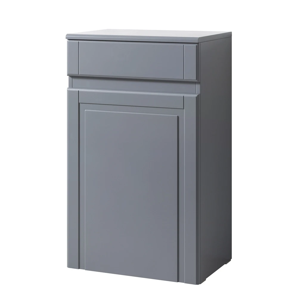 Butler & Rose Darcy 500mm Back To Wall Toilet Unit - Chalk White 3 Butler & Rose Darcy 500mm Back To Wall Toilet Unit - Chalk White - Image 3