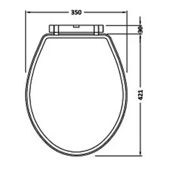 Butler & Rose Catherine Walnut Finish Soft Closing Top Fix Toilet Seat -Vado Shop butler rose catherine walnut top fix toilet tech