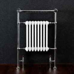 Butler & Rose Victoria Traditional Heated Towel Rail Radiator - 965 X 675mm