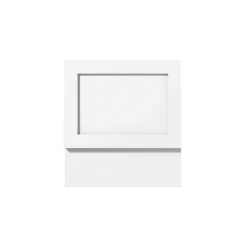 Butler & Rose Wooden End Bath Panel - 750mm - Arctic White 10 Butler & Rose Wooden End Bath Panel - 750mm - Arctic White -Vado Shop butler rose end bath panel arctic white cutout