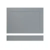 Butler & Rose Bath End Panel - 700mm - Matt Grey