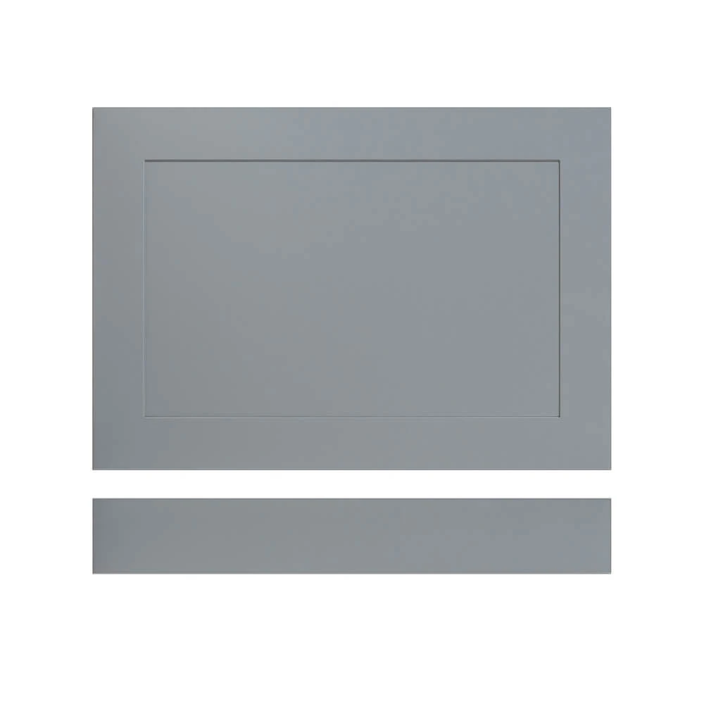 Butler & Rose Bath End Panel - 700mm - Matt Grey 1 Butler & Rose Bath End Panel - 700mm - Matt Grey