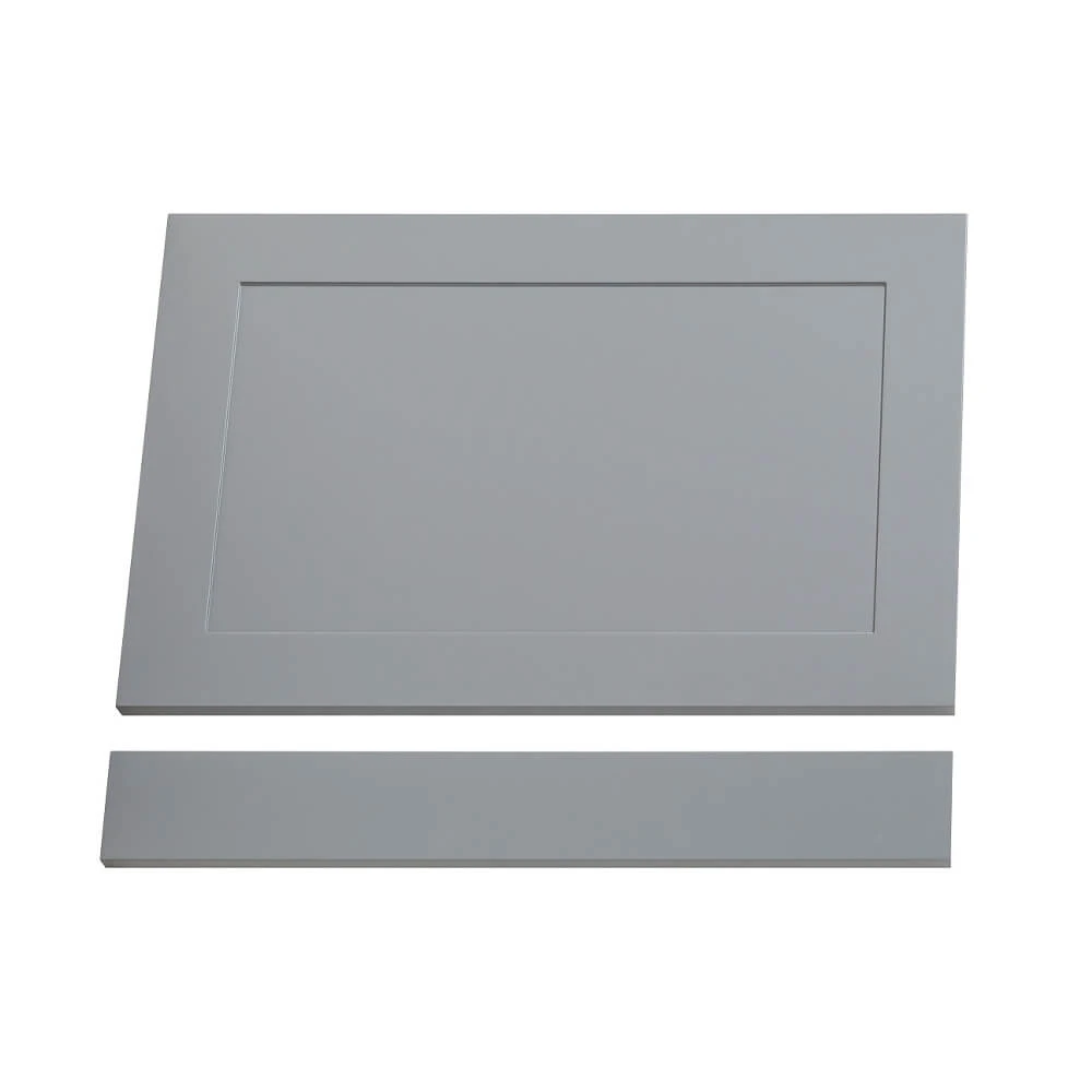 Butler & Rose Bath End Panel - 700mm - Matt Grey 2 Butler & Rose Bath End Panel - 700mm - Matt Grey - Image 2