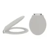 Butler & Rose Benedict Stone Grey Soft Closing Top Fix Toilet Seat