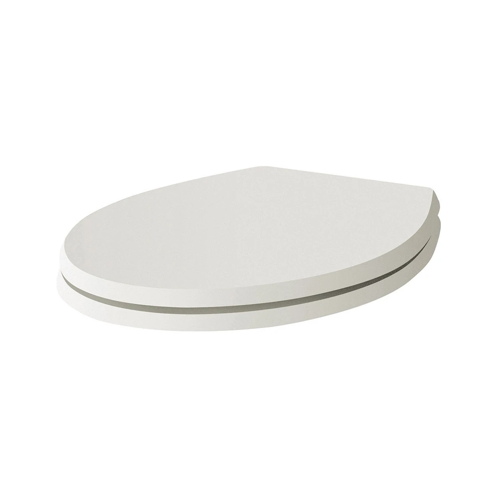 Butler & Rose Soft Close Toilet Seat - Almond White 4 Butler & Rose Soft Close Toilet Seat - Almond White - Image 4