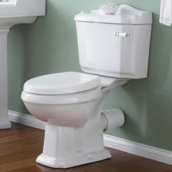 Butler & Rose Winston Traditional Close Coupled Toilet & Seat -Vado Shop butler rose winston close coupled toilet and seat