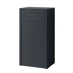 Butler & Rose Catherine 500mm Back To Wall Toilet Unit - Shadow Grey -Vado Shop butlerandrose catherine wc unit shadowgrey cutout