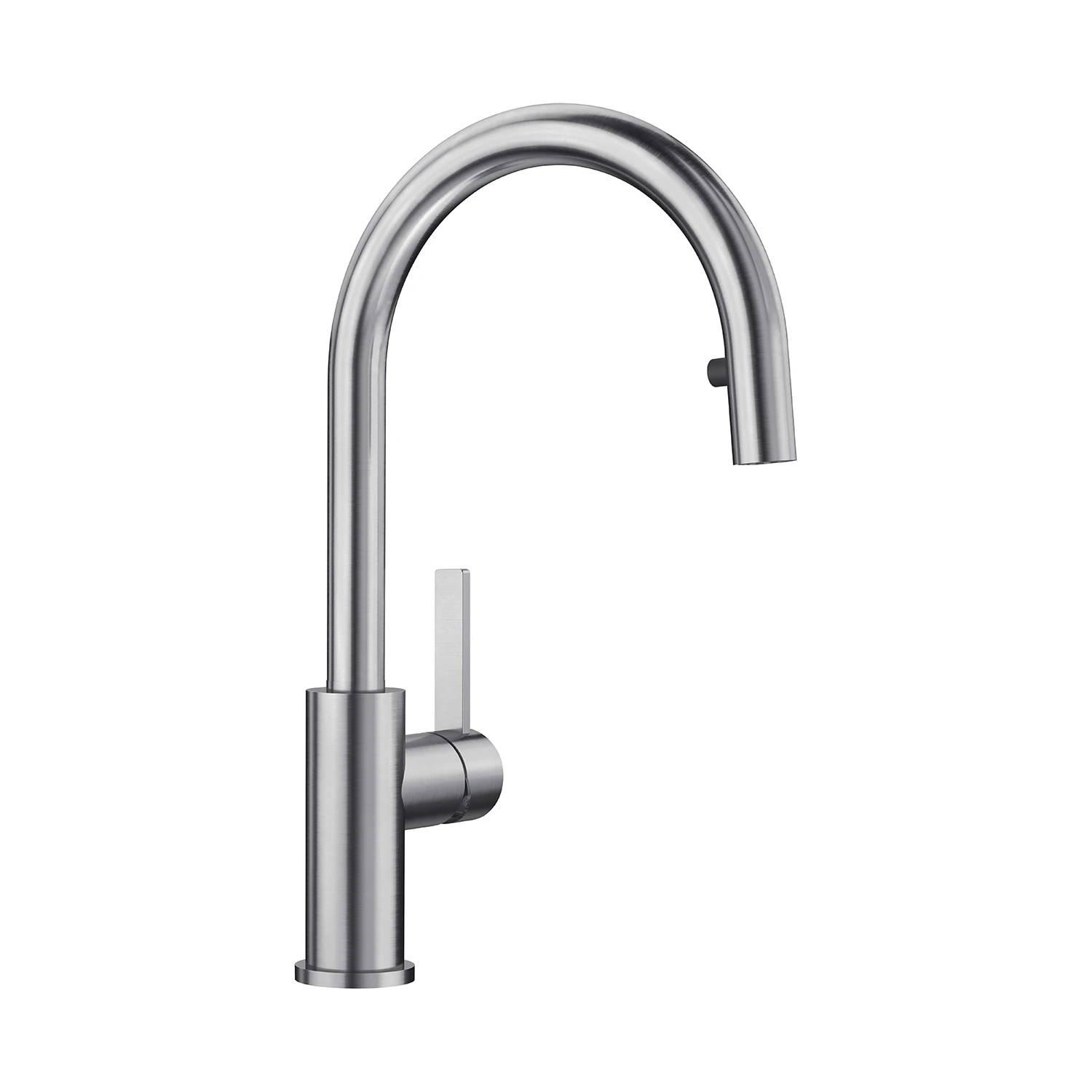 Blanco Candor-S Single Lever Brushed Stainless Steel Mono Pull Out Kitchen Mixer Tap 3 Blanco Candor-S Single Lever Brushed Stainless Steel Mono Pull Out Kitchen Mixer Tap - Image 3