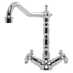 Caple Antique Chrome Traditional Mono Kitchen Mixer